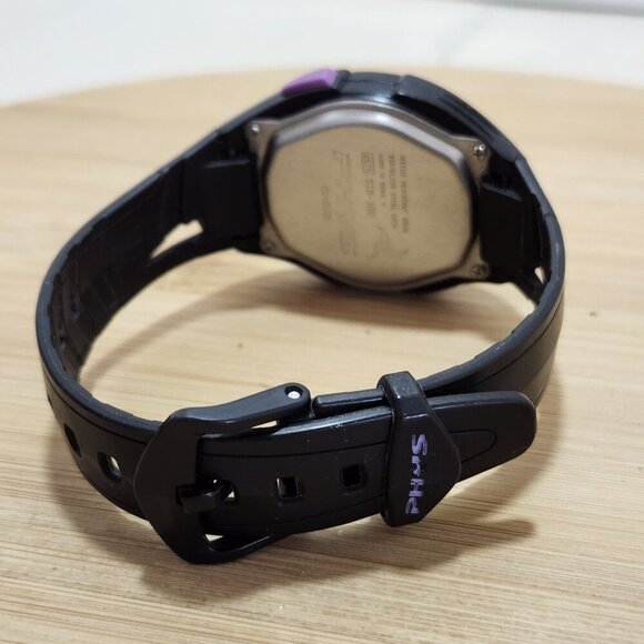 Casio PHYS 2575 STR-300 Quartz Digital‎ Ladies Watch 60 Lap WR 5 Bar - Picture 7 of 11